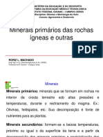 Minerais Primários Das Rochas Igneas e Outras