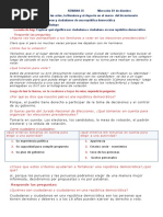 Actividad: Datos: La Meta de Hoy:: ¿Alguna Vez Has Acompañado A Tus Familiares A Votar en Las Elecciones Presidenciales?