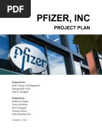 Pfizer MGMT Project Plan