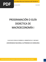 Programación Didactica MACROECONOMÍA III PAC2021