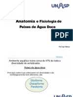 Anatomia e Fisiologia de Peixes de Agua Doce Aplicada A Piscicultura