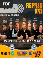 Química Super Fijas Uni 2021 - II