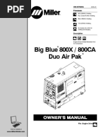 Big Blue 800X / 800CA Duo Air Pak: Processes OM-267603G Processes