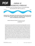 Resistivity Methods For Groundwater Explora