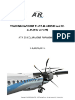 ATR Ata - 25 - Equipment - Furnishing