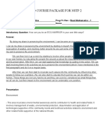 BSEd-Math-1 NSTP Portfolio - Deutsche Mark Rondina