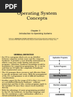 Chapter - 3 - Introduction To Operating Systems