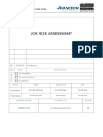 Job Risk Assessment Design and Installation of New Scada System