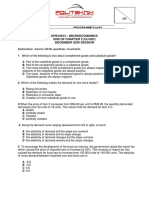 DPB10013 - Microeconomics End of Chapter 2 (Clo2C) December 2020 Session Instruction: Answer All The Questions. Good Luck