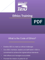 ETHICS by SEIU