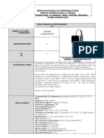 FICHA TECNICA - Medidor Multiparàmetrico