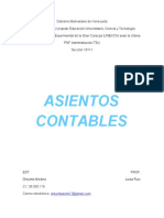 Trabajo de Los Asientos Contables