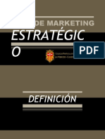 Plan de Marketing Estratégico