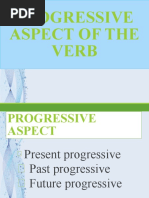 Progressive Aspect of The Verb