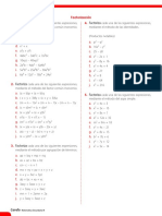 Práctica Calificada - 3sec - Factorización