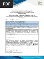 Guia de Actividades y Rúbrica de Evaluacion - Paso 3 - Aplicación de Procesos Tecnologicos de Transformación de Cereales y Leguminosasb