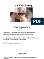 Wine and Food Pairing