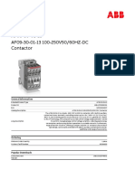 AF09-30-01-13 100-250V50/60HZ-DC Contactor: Product-Details