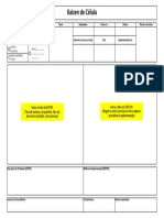 Exemplo de Folha de Kaizen