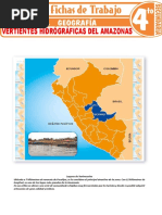 Vertientes Hidrograficas Del Amazonas para Cuarto Grado de Secundaria