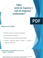 Taller Aspectos e Impactos Ambientales