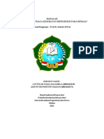 Makalah Pentingnya Menjaga Kesehatan Reproduksi Pada Remaja