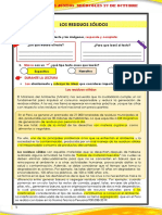 MIÉRCOLES 27-OCTUBRE-LEEMOS JUNTOS-Los Residuos Sólidos