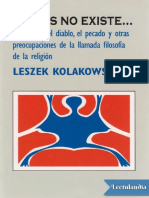 Si Dios No Existe - Leszek Kolakowski