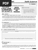 Earth'S Materials AND Processes: Grade 11 - Science, Technology, Engineering, and Mathematics