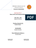 Shunt, Series and Compound Motors: Experiment No. 2