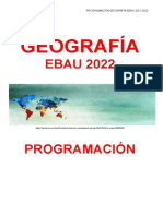 Programacion Geografía 2021-2022