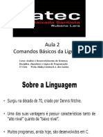 Comandos Básicos Da Linguagem C