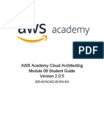 AWS Academy Cloud Architecting Module 09 Student Guide: 200-ACACAD-20-EN-SG