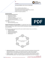 Lesson 3 - Program Development Life Cycle