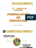 Curso FORMULACION DE PROYECTOS