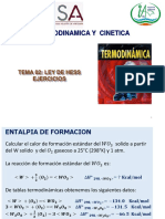 Termodinamica Y Cinetica: Tema 02: Ley de Hess Ejercicios