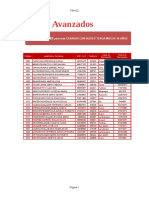 Examen Excel Intermedio II Apellidos y Nombres