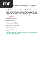 Decomposição e Transformação de Figuras - Exemplos e Exercícios