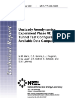 Unsteady Aerodynamics Experiment Phase VI: Wind Tunnel Test Configurations and Available Data Campaigns