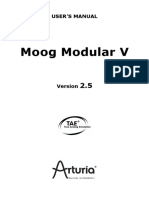 Moog Modular V: User'S Manual