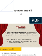 A Linguagem Teatral I e II Teatro Brasileiro