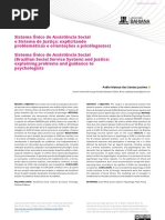 Sistema Único de Assistência Social e Sistema de Justiça