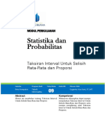 Modul 9 Statistika Dan Probabilitas