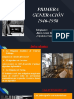 Primera Generacion de Computadoras