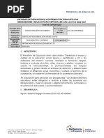 Informe Pedagogico Nee Susi