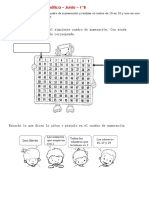 Secuencia de Matemática. Junio. 1°B