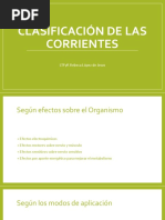 Clasificación de Las Corrientes