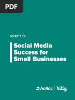 Secrets To Social Media Success For Small Businesses