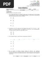 Extraodinario 1er Grado Matematicas