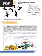 What Are The Different Group Games For Fitness? What Is Tumbling Skills?